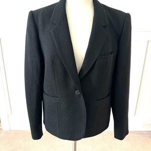 Evan Piccone wool blazer, black size medium